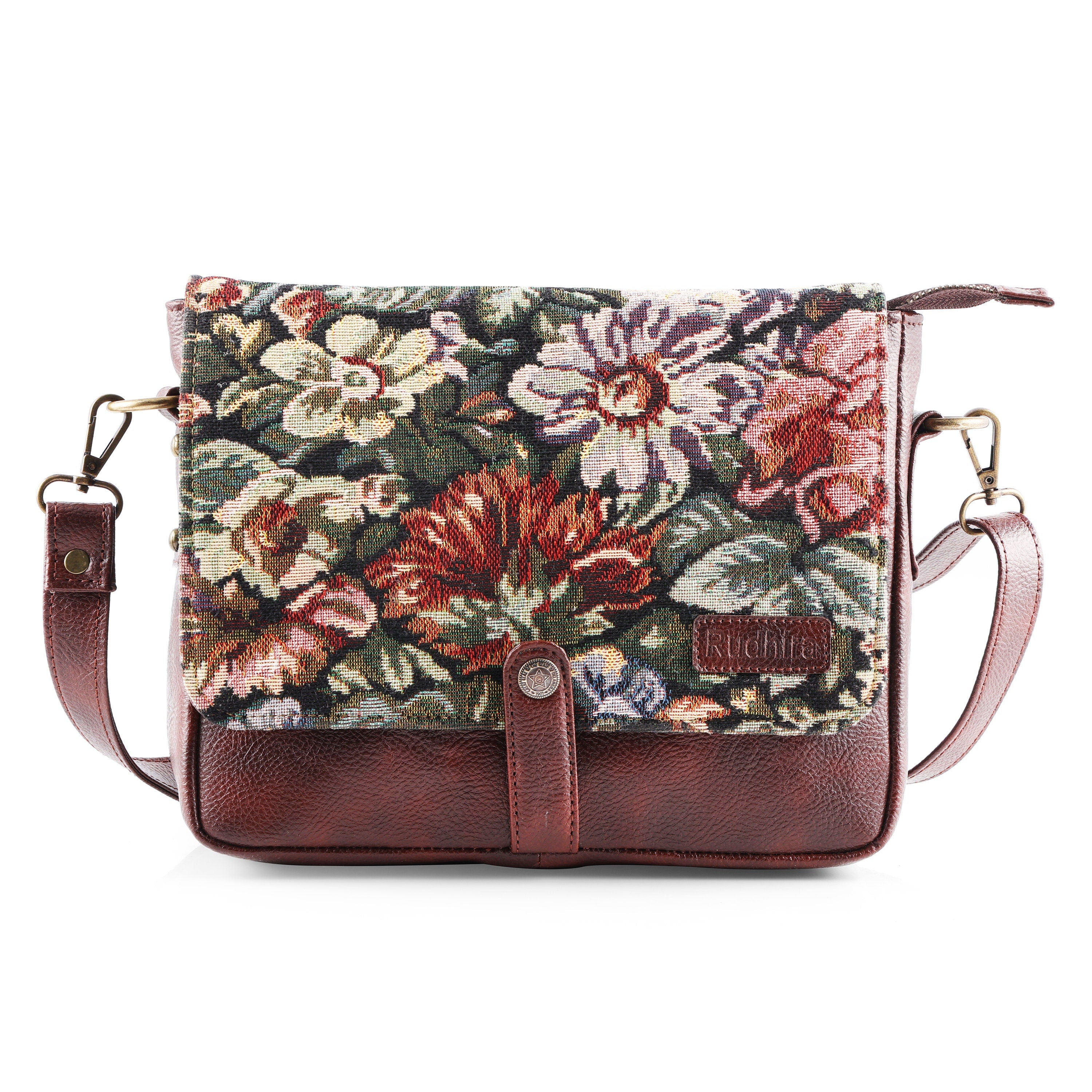 Floral print 2024 cross body bags